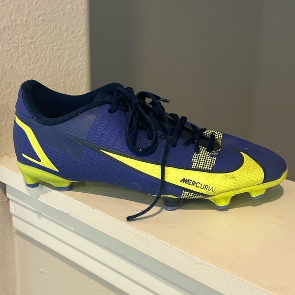 Nike Mercurial Vapor 14 Academy Volt Blue CV0811-474 📦FAST SHIPPING📦 Size 6Y - Picture 2 of 10